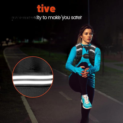 [New Deal] - Weighted Vest, 6Lb/8Lb/10Lb/12Lb/16Lb/20Lb/25Lb/30Lb Weight Vest for Men Women, Body Weight Vests Adjustable with Reflective Stripe for Strength Training, Running, Workout, Jogging, Walking